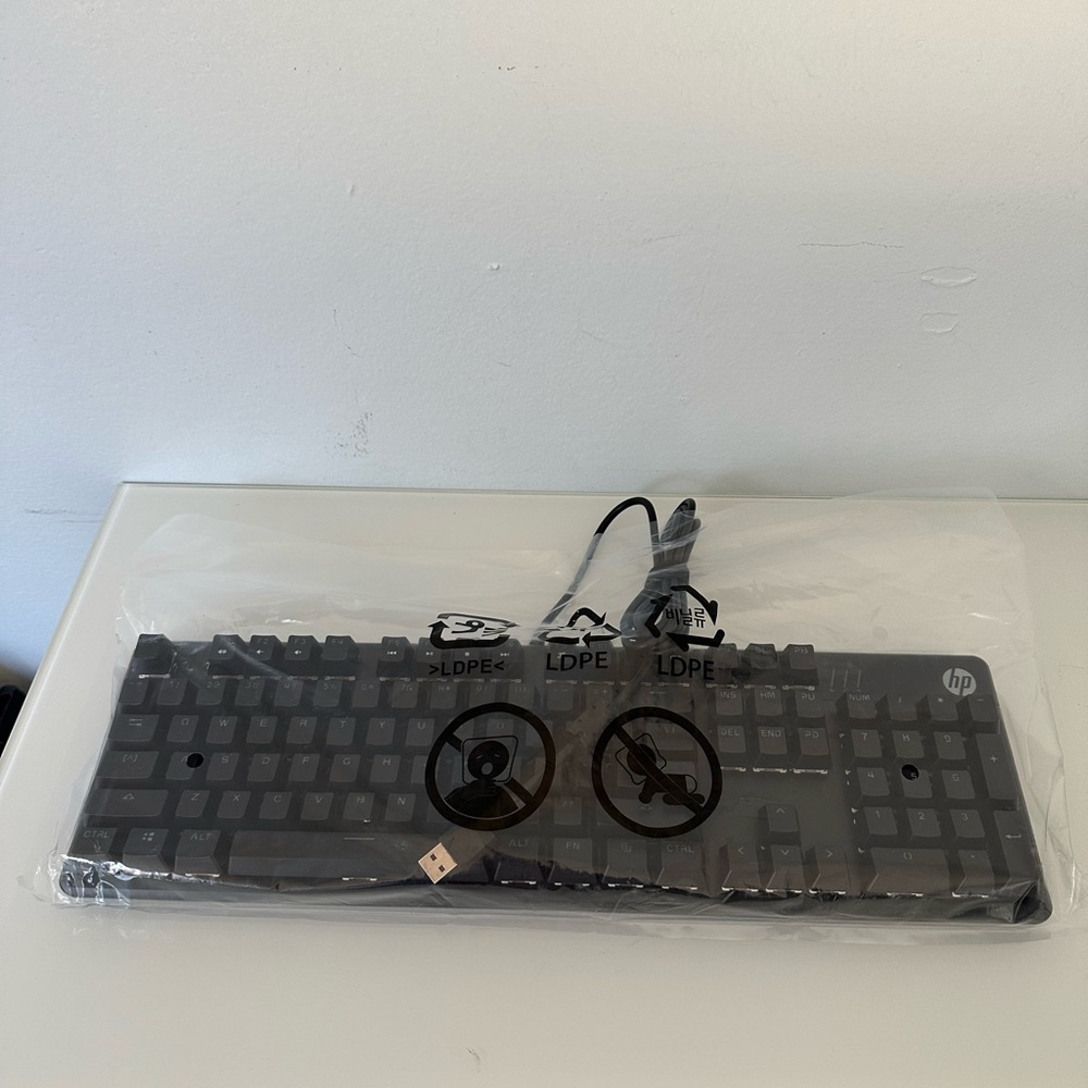 HP COMPUTER KEYBOARD MODEL HSA - D0O6K - NEW!